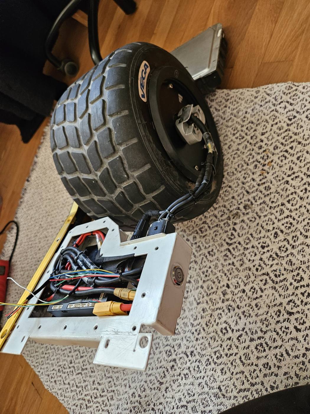Diagnostic d'un moteur-roue